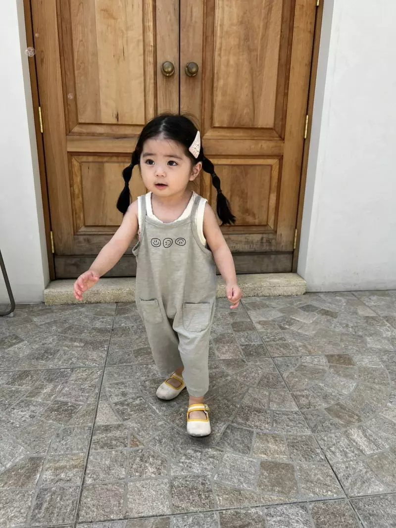 So U - Korean Children Fashion - #littlefashionista - Smile Jumpsuit - 12