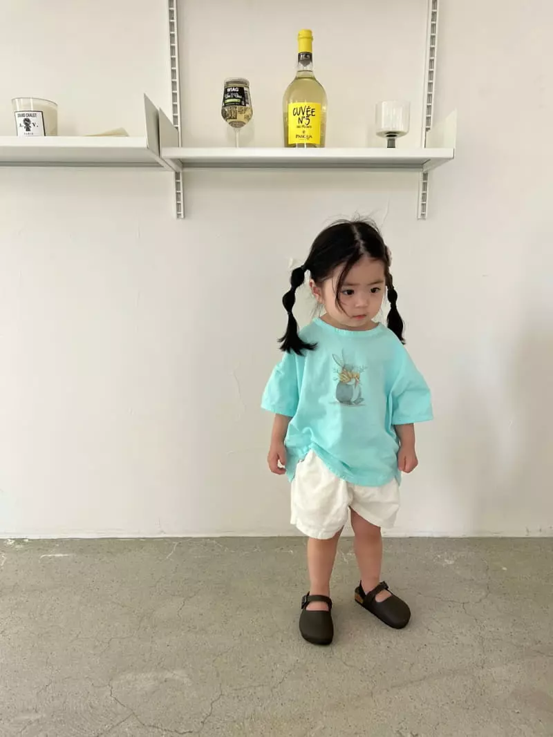 So U - Korean Children Fashion - #littlefashionista - Piping Rabbit Tee - 8