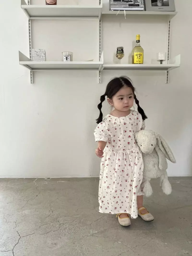 So U - Korean Children Fashion - #magicofchildhood - Back Button One-piece - 10