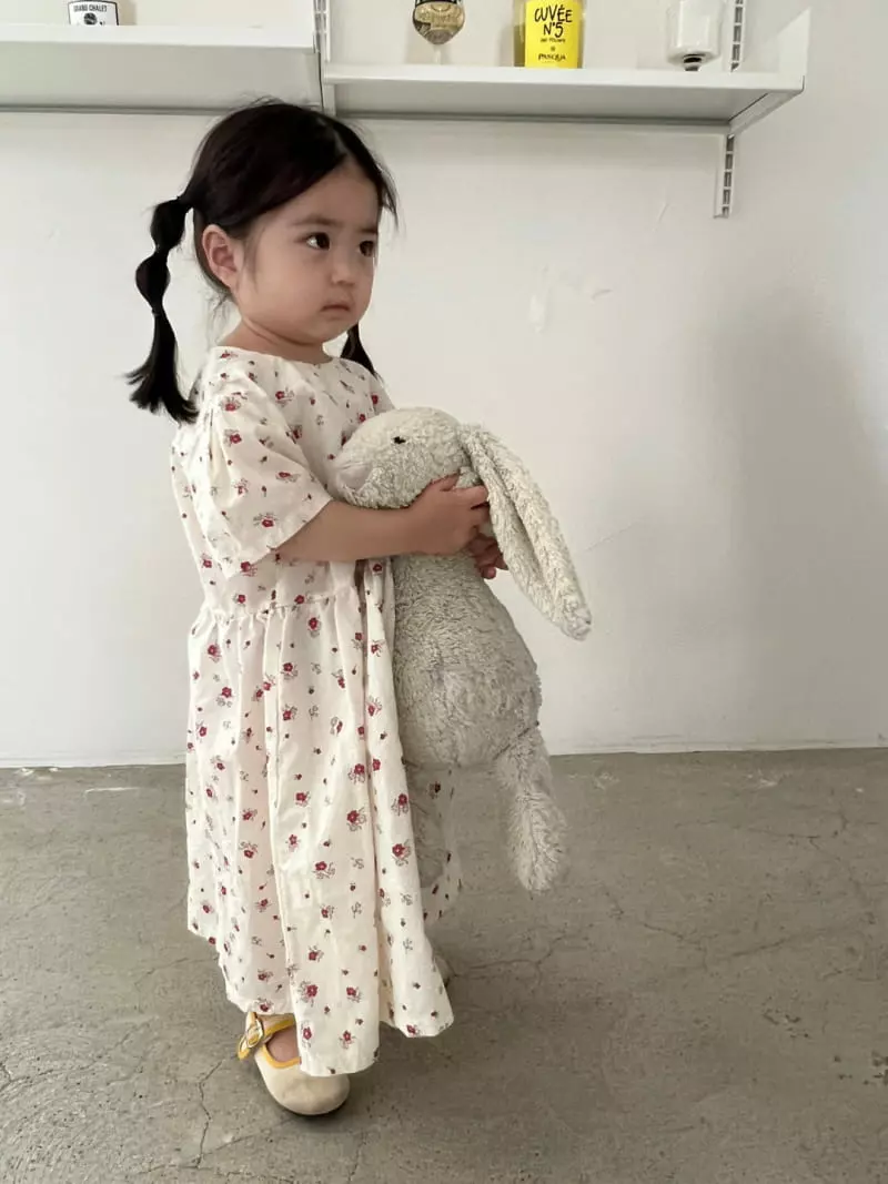 So U - Korean Children Fashion - #minifashionista - Back Button One-piece - 11
