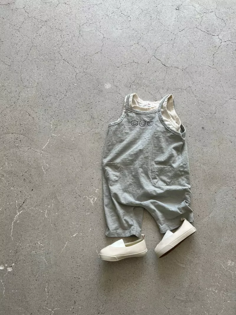 So U - Korean Children Fashion - #prettylittlegirls - Smile Jumpsuit