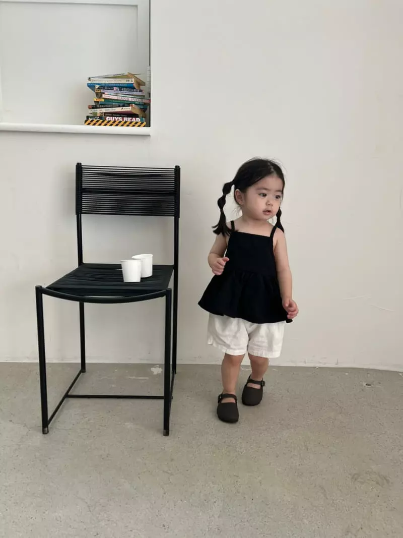 So U - Korean Children Fashion - #stylishchildhood - String Sleeveless Blouse - 12
