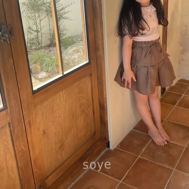 Soye - Korean Children Fashion - #Kfashion4kids - Frill Short Sleeves Tee - 9