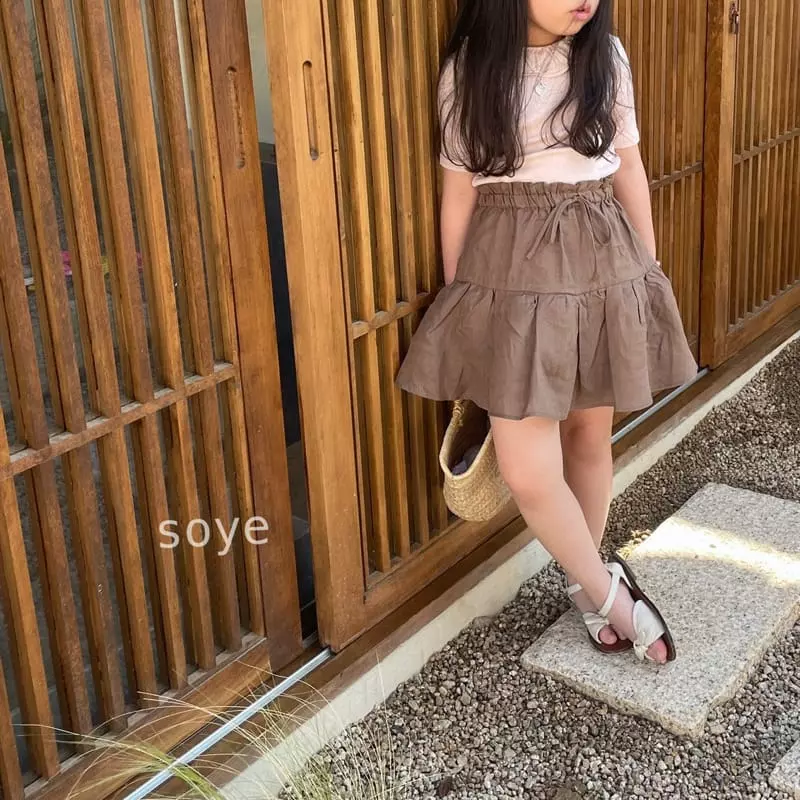 Soye - Korean Children Fashion - #fashionkids - Frill Short Sleeves Tee - 5