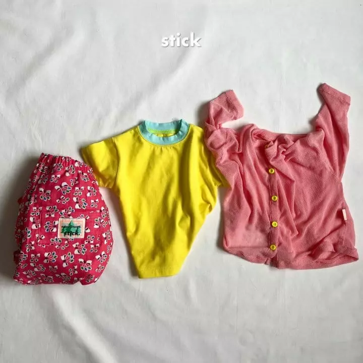 Stick - Korean Children Fashion - #childofig - Color Span Tee - 7