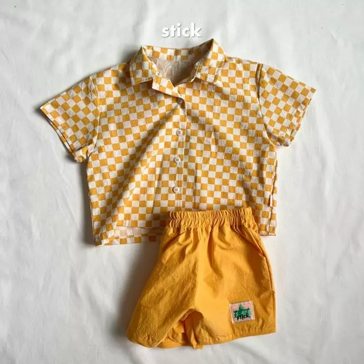 Stick - Korean Children Fashion - #childofig - Dugi Short Sleeves Shirt - 6