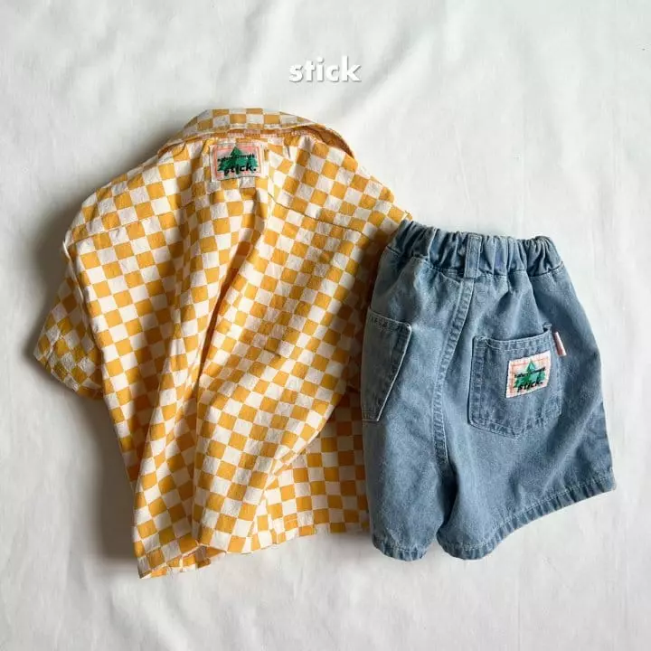 Stick - Korean Children Fashion - #childrensboutique - Dugi Short Sleeves Shirt - 7