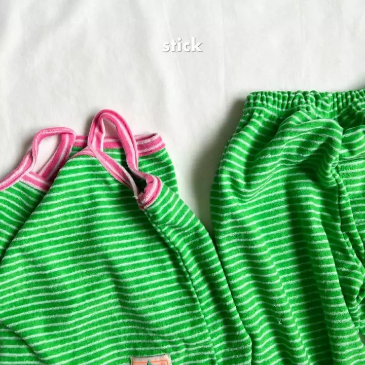 Stick - Korean Children Fashion - #childrensboutique - Watermelon Sleeveless
