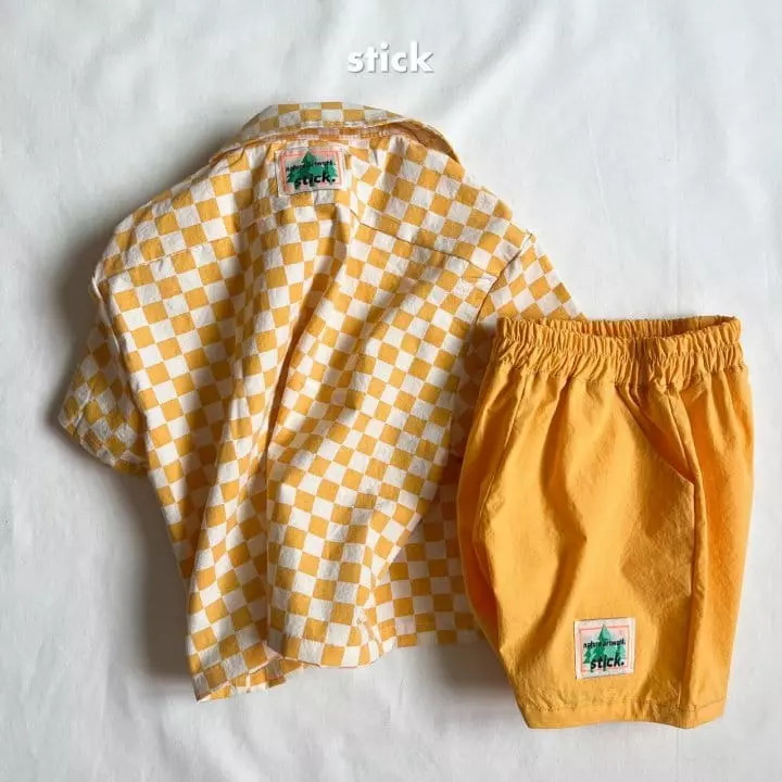 Stick - Korean Children Fashion - #discoveringself - Dugi Short Sleeves Shirt - 9
