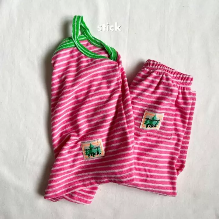 Stick - Korean Children Fashion - #discoveringself - Watermelon Sleeveless - 4