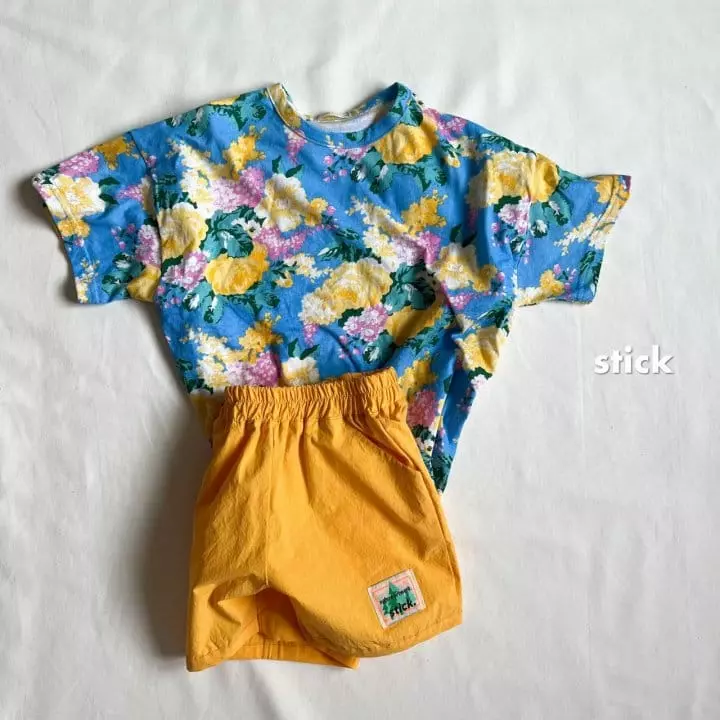 Stick - Korean Children Fashion - #fashionkids - Gardening Tee with Mom - 3