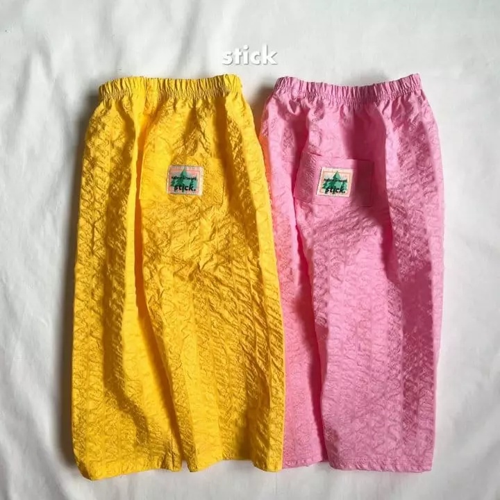 Stick - Korean Children Fashion - #kidsshorts - Wave Pants with Mom - 10