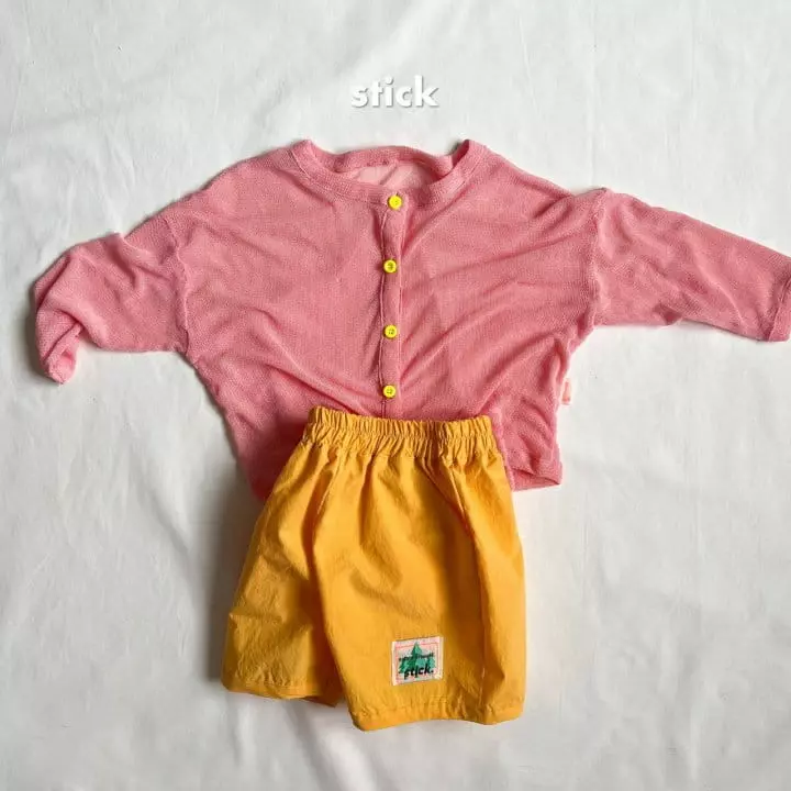 Stick - Korean Children Fashion - #kidsshorts - Beach Cardigan - 8