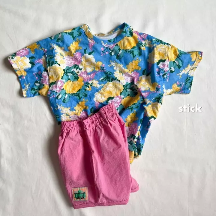 Stick - Korean Children Fashion - #fashionkids - Gardening Tee with Mom - 4