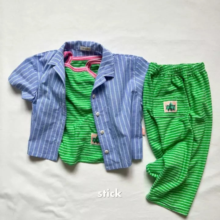 Stick - Korean Children Fashion - #kidsstore - Watermelon Sleeveless - 6
