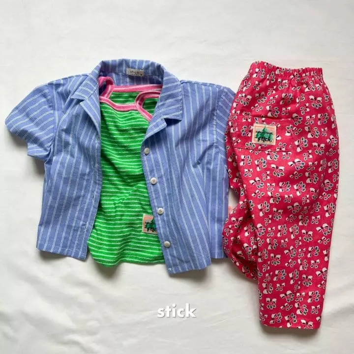Stick - Korean Children Fashion - #kidzfashiontrend - Ribbon Pants - 5