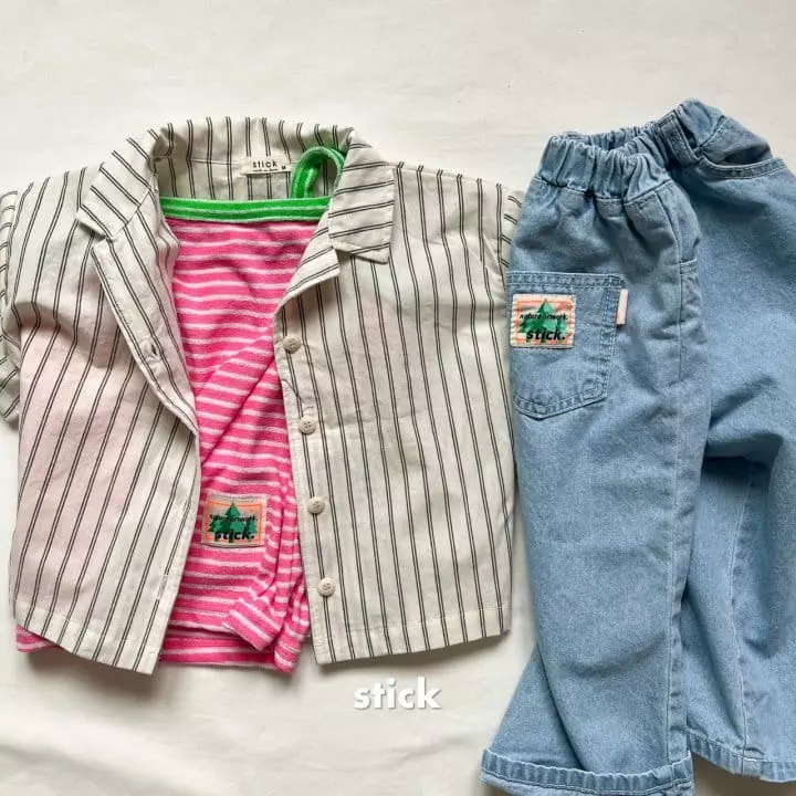 Stick - Korean Children Fashion - #magicofchildhood - Standard Shirt - 3