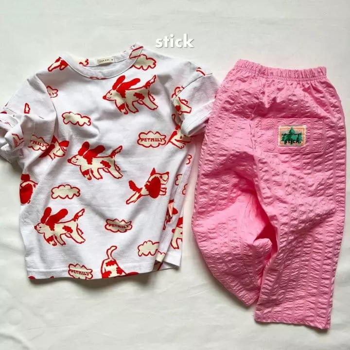 Stick - Korean Children Fashion - #minifashionista - Asy Box Tee - 6