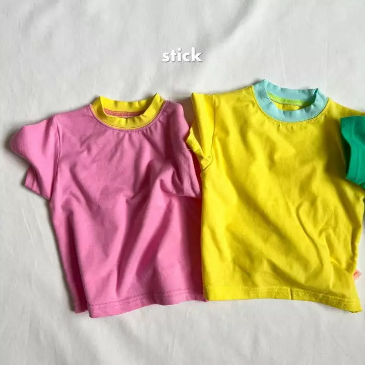 Stick - Korean Children Fashion - #minifashionista - Color Span Tee - 2