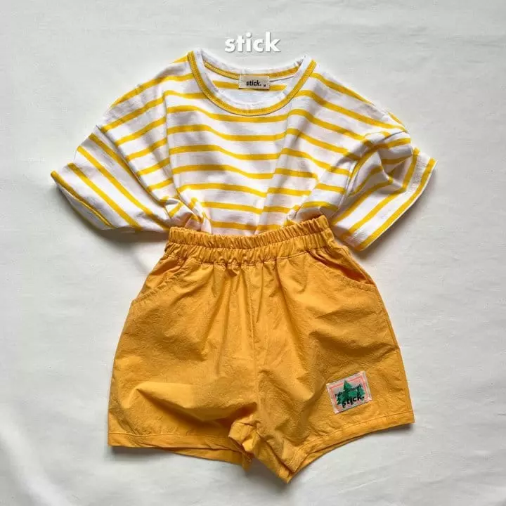 Stick - Korean Children Fashion - #stylishchildhood - Box Stripes Tee with Mom - 7