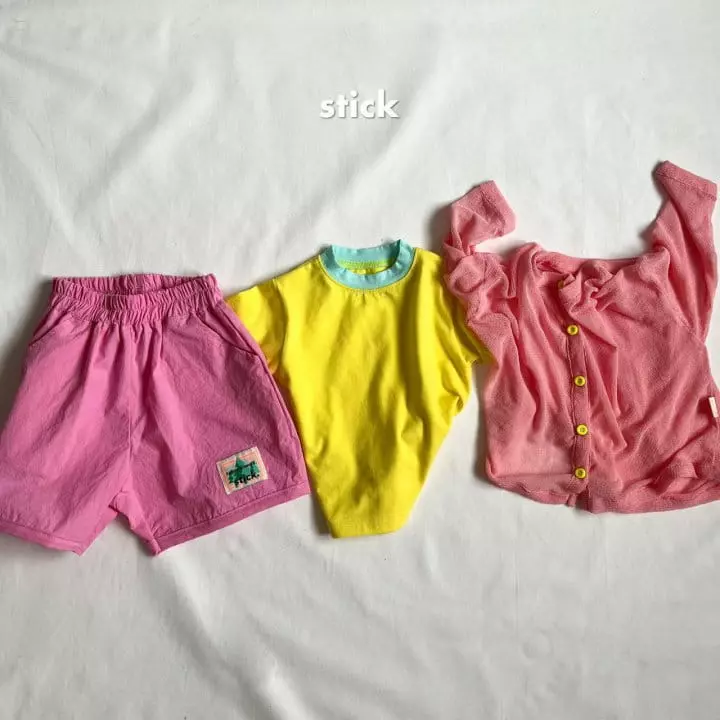 Stick - Korean Children Fashion - #stylishchildhood - Color Span Tee - 6