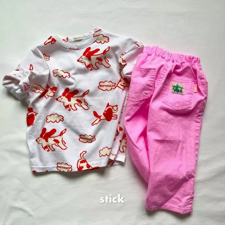 Stick - Korean Children Fashion - #todddlerfashion - Asy Box Tee - 8