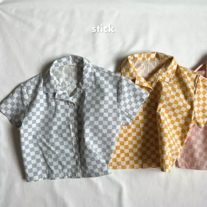 Stick - Korean Children Fashion - #todddlerfashion - Dugi Short Sleeves Shirt - 3