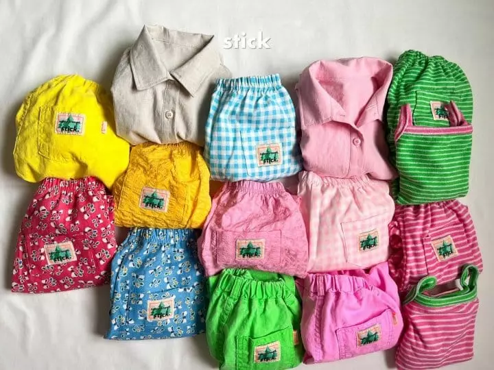 Stick - Korean Children Fashion - #toddlerclothing - Linen Box One-piece with Mom - 8
