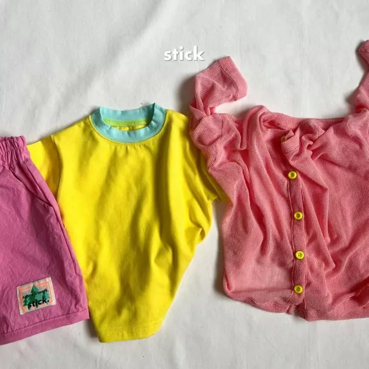 Stick - Korean Children Fashion - #toddlerclothing - Beach Cardigan