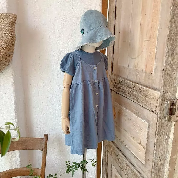 Studio M - Korean Children Fashion - #Kfashion4kids - Margaret One-piece - 12