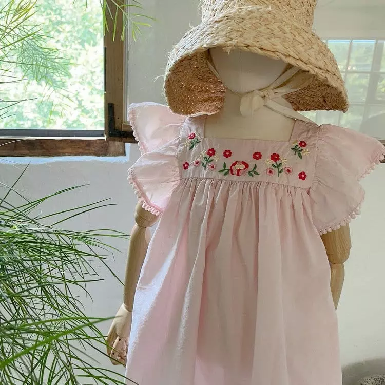 Studio M - Korean Children Fashion - #Kfashion4kids - Elisha Embroidery One-piece - 9