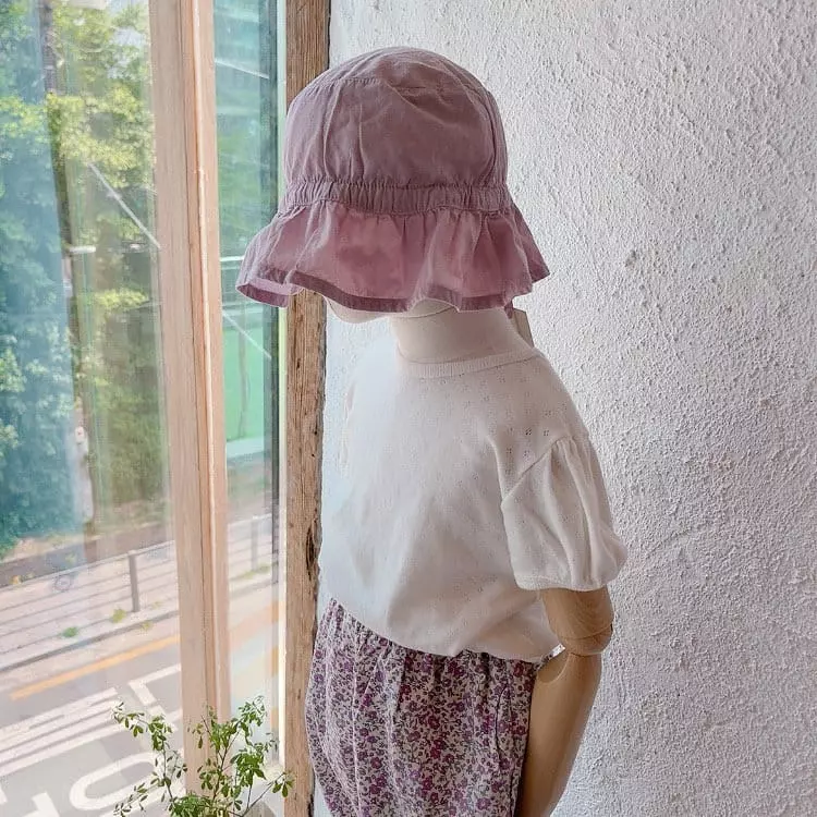 Studio M - Korean Children Fashion - #childofig - Jacquard Shirring Tee - 5
