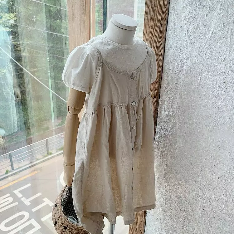 Studio M - Korean Children Fashion - #stylishchildhood - Margaret One-piece - 4