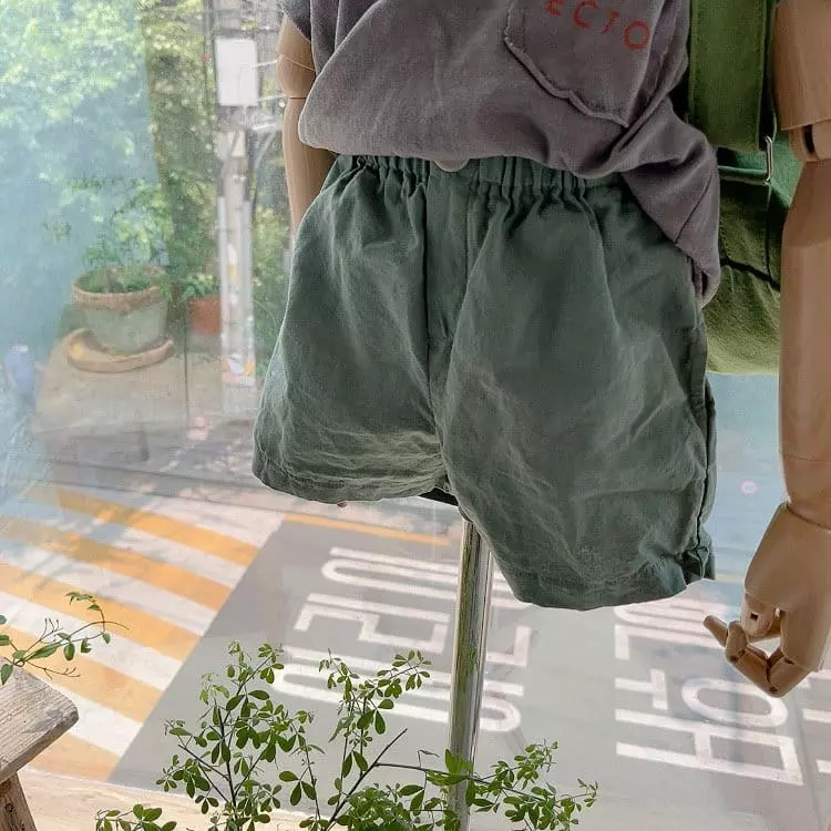Studio M - Korean Children Fashion - #designkidswear - M Linen Shorts - 10