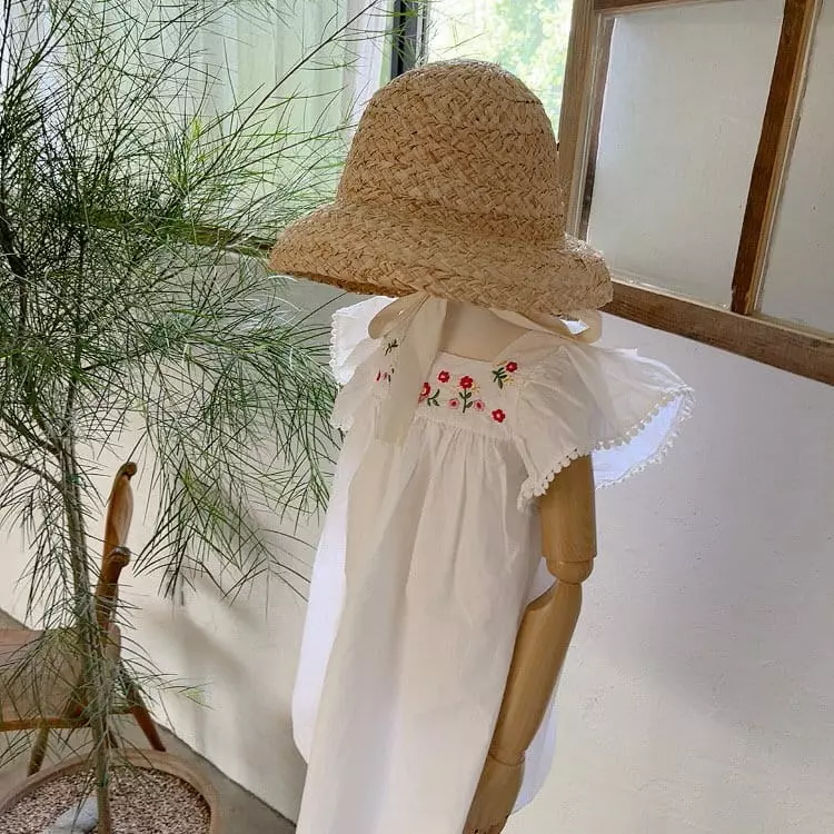 Studio M - Korean Children Fashion - #designkidswear - Elisha Embroidery One-piece - 3