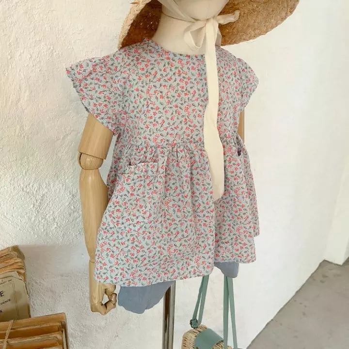 Studio M - Korean Children Fashion - #fashionkids - Pinky Blouse - 3