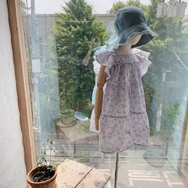 Studio M - Korean Children Fashion - #fashionkids - Lala Frill One-piece - 2