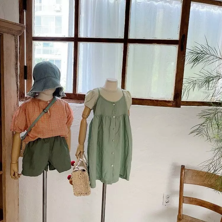 Studio M - Korean Children Fashion - #kidsshorts - Margaret One-piece - 9