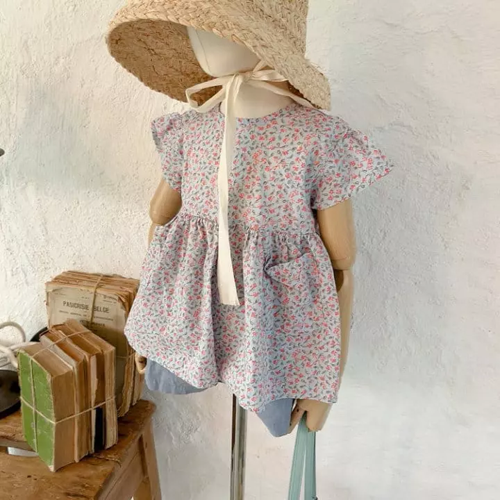 Studio M - Korean Children Fashion - #fashionkids - Pinky Blouse - 4