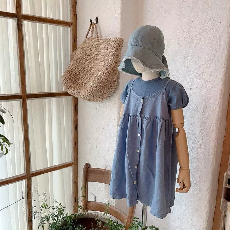 Studio M - Korean Children Fashion - #kidzfashiontrend - Margaret One-piece - 11