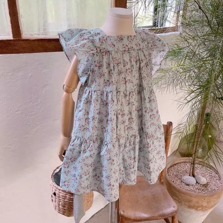 Studio M - Korean Children Fashion - #kidzfashiontrend - Lala Frill One-piece - 5