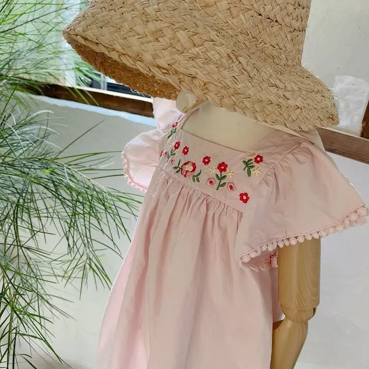 Studio M - Korean Children Fashion - #littlefashionista - Elisha Embroidery One-piece - 10