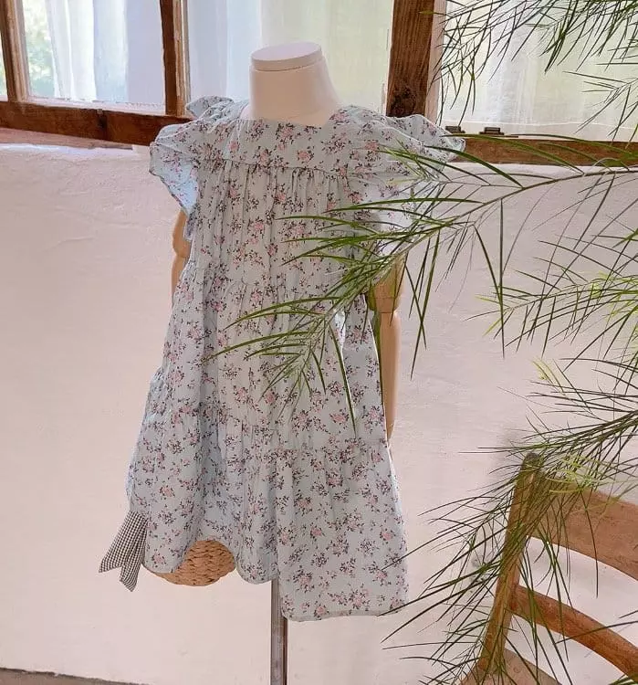 Studio M - Korean Children Fashion - #littlefashionista - Lala Frill One-piece - 7