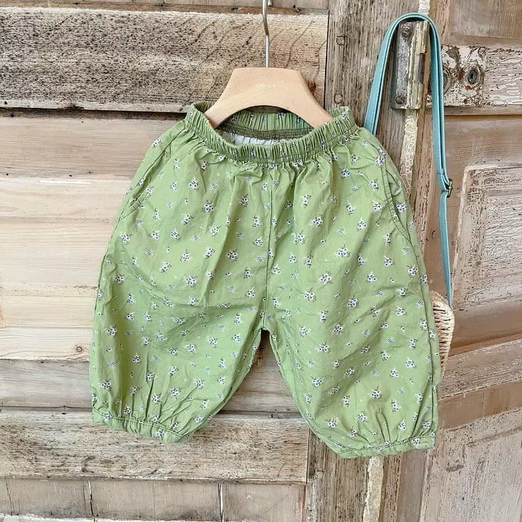 Studio M - Korean Children Fashion - #magicofchildhood - Sky Flower Pants - 12