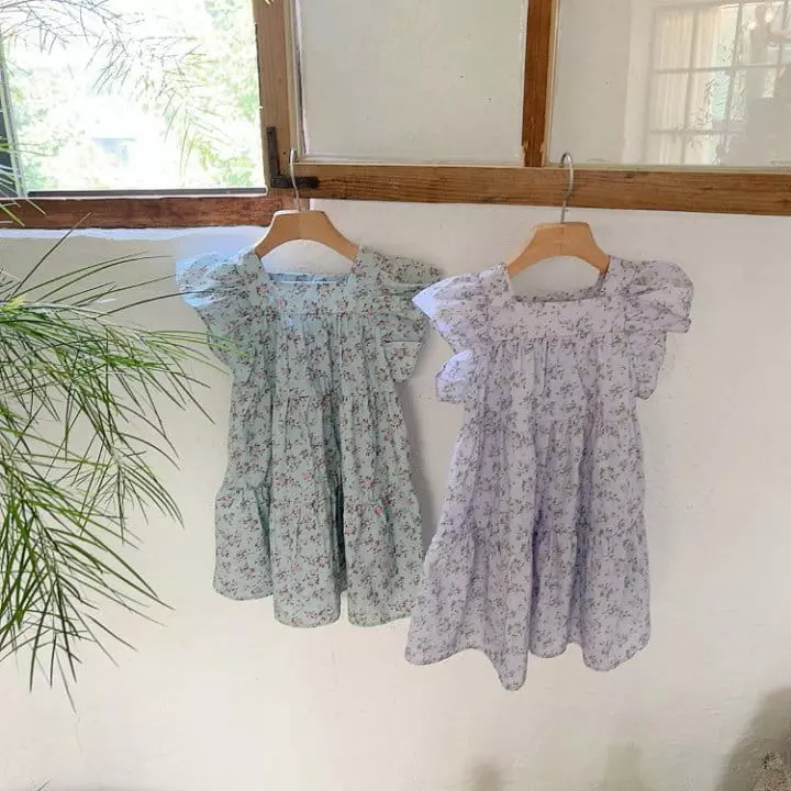 Studio M - Korean Children Fashion - #magicofchildhood - Lala Frill One-piece - 8