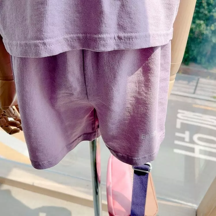 Studio M - Korean Children Fashion - #magicofchildhood - Essentail Terry Top Bottom Set - 4