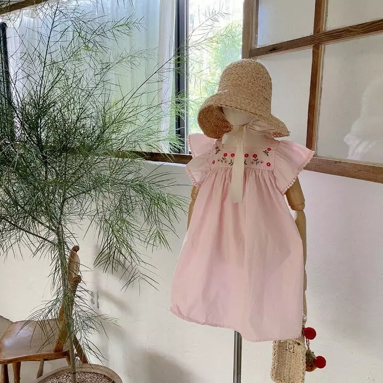 Studio M - Korean Children Fashion - #minifashionista - Elisha Embroidery One-piece - 12