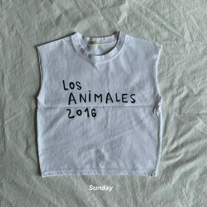 Sunday Closet - Korean Children Fashion - #prettylittlegirls - Animal Sleeveless