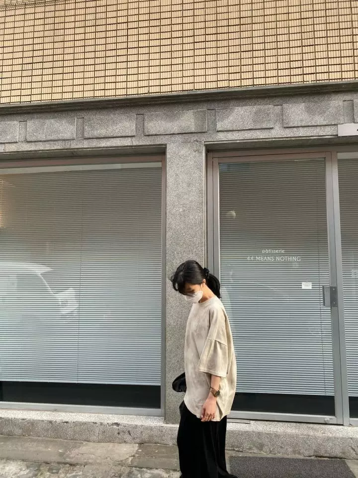 Sunday Closet - Korean Women Fashion - #momslook - Mom Grungy Tee - 2