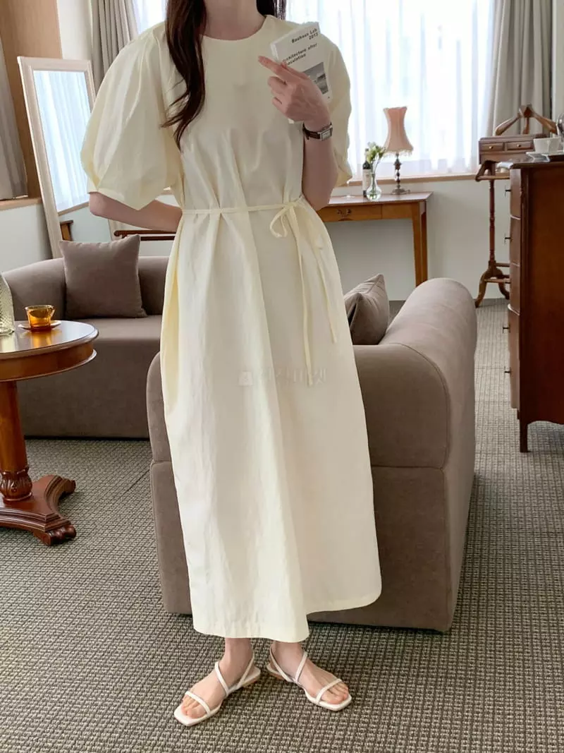 Sunday - Korean Women Fashion - #momslook - Dion Puff One-piece - 3
